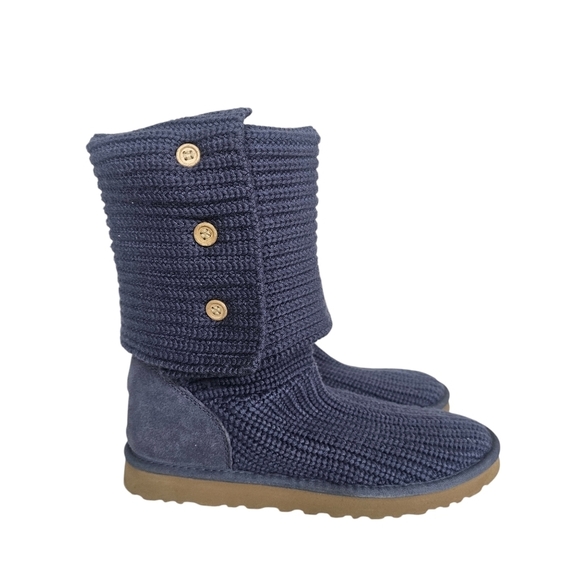UGG Knitted Mid-Calf Boots - Picture 1 of 8